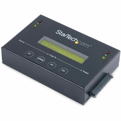 StarTech.com 1:1 Standalone Hard Drive Duplicator with Disk Image Library Manager for Backup & Restore, HDD/SSD Cloner - Standalone 2.5/3.5in SATA Hard Drive Duplicator with Disk Image Library Manager for system backup and restore; Combine several Disk Im