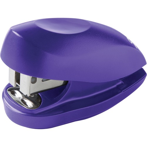 Swingline Tot Mini Stapler - 12 of 20lb Paper Sheets Capacity - 50 Staple Capacity - Mini - 1/4" Staple Size - 1 Each - Purple