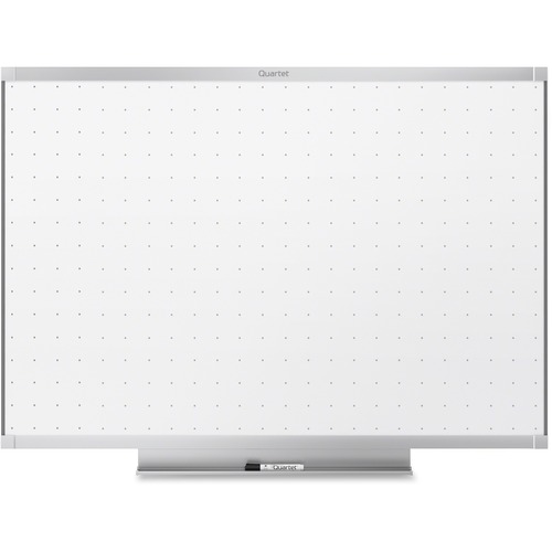 Quartet® Prestige® 2 Total Erase®Whiteboard, 3' x 2', Graphite Finish Frame - 36" (3 ft) Width x 24" (2 ft) Height - White Surface - Graphite Frame - Horizontal - 1 / Each