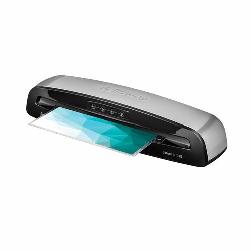 Fellowes Saturn 3i 125 Thermal Laminator Machine for Home or Office with Pouch Starter Kit, 12.5 inch, Fast Warm-Up, Jam-Free Design (57366061) - 12.50" Lamination Width - 5 mil Lamination Thickness - 4.1" x 20.9" x 5.8"