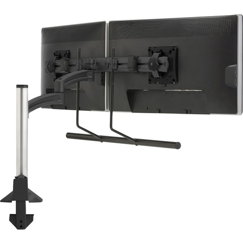 Chief KONTOUR K2C22HB Desk Mount for Flat Panel Display - Black - Height Adjustable - 10" to 24" Screen Support - 30 lb Load Capacity