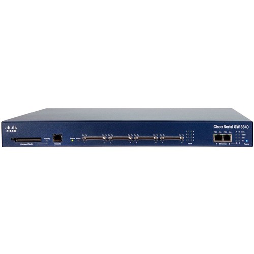 Cisco TelePresence Serial GW 3340 - 2 x RJ-45 - Management Port - Gigabit Ethernet - Rack-mountable