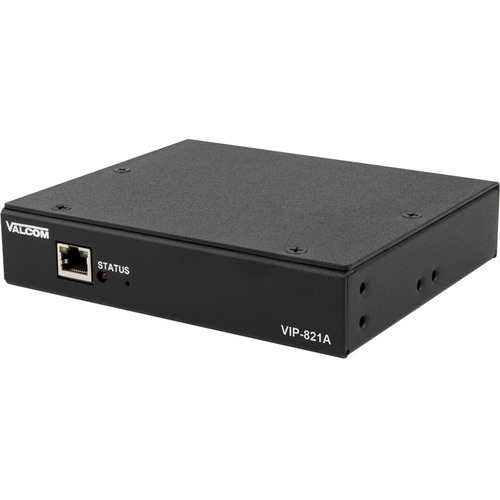 Valcom VIP-821A Networked Trunk Port - 1 x RJ-45 - 1 x FXO - Fast Ethernet - Wall Mountable, Desktop