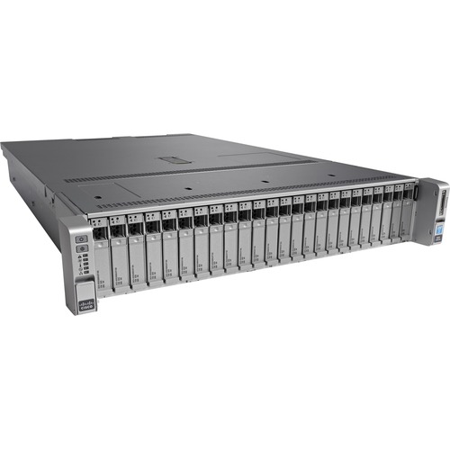 Cisco C240 M4 2U Rack Server - 2 x Intel Xeon E5-2620 v3 2.40 GHz - 16 GB RAM - 12Gb/s SAS, Serial Attached SCSI (SAS), Serial ATA Controller - Intel C610 Chip - 2 Processor Support - Gigabit Ethernet - 2 x 1200 W