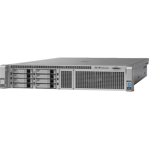 Cisco Barebone System - 2U Rack-mountable - 2 x Processor Support - Intel C610 Chip - 1.50 TB DDR4 SDRAM DDR4-2133/PC4-17000 Maximum RAM Support - 24 Total Memory Slots - Serial ATA RAID Supported Controller - Matrox G200e 8 MB Graphic(s) - 8 2.5" Bay(s) 