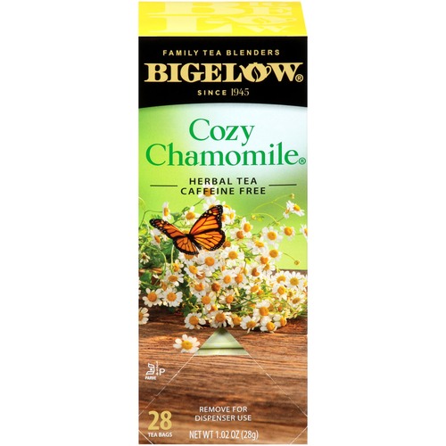 Bigelow Cozy Chamomile Herbal Tea Bag - 28 Teabag - 28 / Box