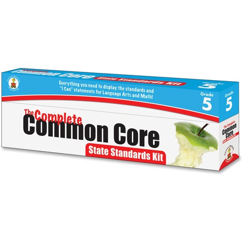 Carson Dellosa Education Gr 5 Complete CCSS Pocket Cards Kit - Theme/Subject: Learning - Skill Learning: Visual, Mathematics, Reading, Writing, Speaking, Listening - 10-11 Year - 1 / Kit