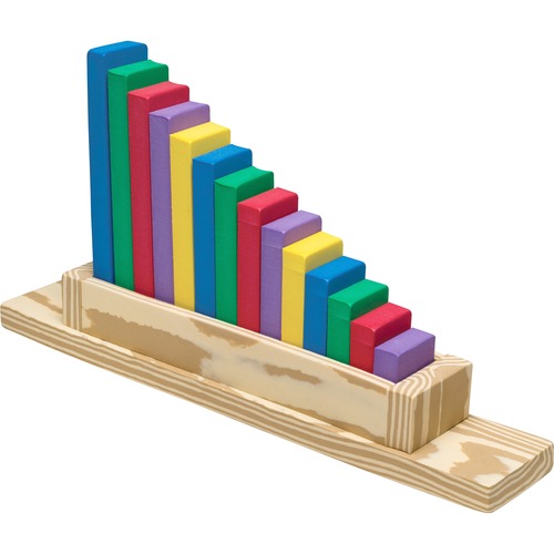 Creativity Street Wonderfoam Sorting Staircase - Theme/Subject: Learning - Skill Learning: Sorting, Color Identification, Eye-hand Coordination, Fine Motor, Counting, Comprehension, Shape - 15 Pieces - Assorted