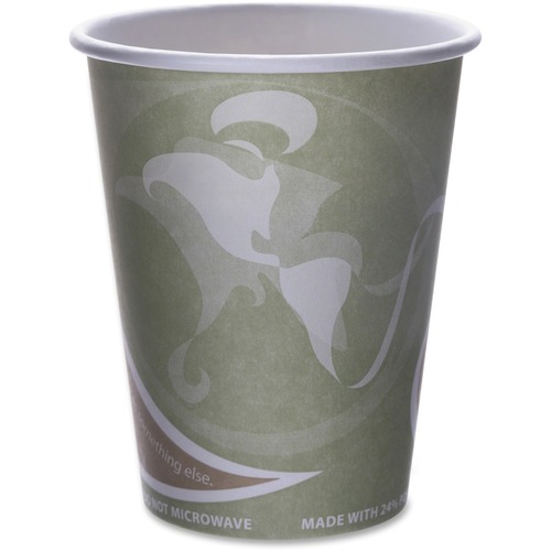 Eco-Products Recycled Hot Cups - 50 / Pack - 20 / Carton - Multi - Fiber - Hot Drink, Coffee - Recycled