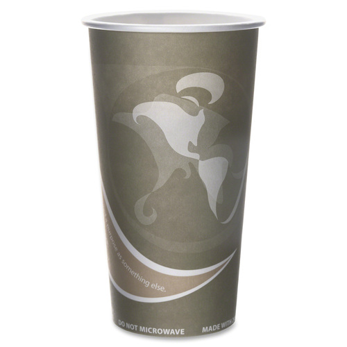 Eco-Products Recycled Hot Cups - 50 / Pack - 20 / Carton - Multi - Fiber - Hot Drink, Coffee - Recycled