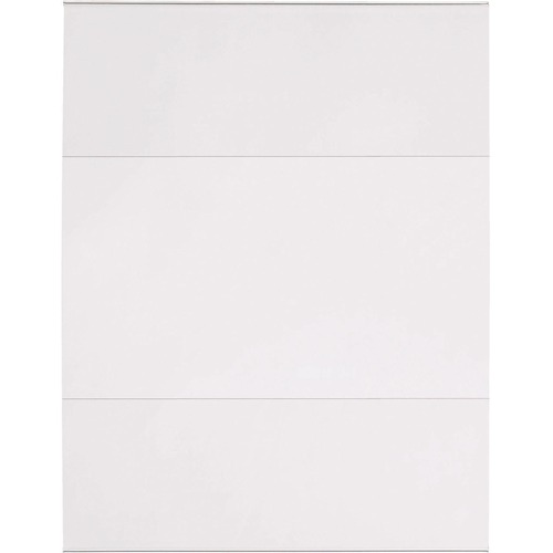 Lorell Cubicle Frame - 1 Each - 8.50" (215.90 mm) Holding Width x 11" (279.40 mm) Holding Height - Rectangular Shape - Wall Mountable - Acrylic - Wall, File Cabinet, Locker, Cubicle - Clear