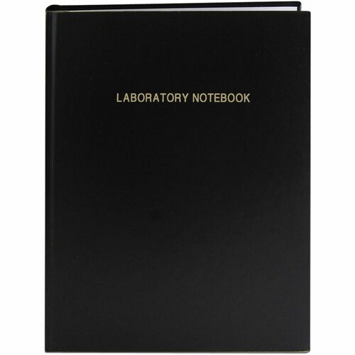 Roaring Spring 4x4 Graph Single Copy Lab Book with Numbered Pages - 72 Sheets - 144 Pages - Printed - Casebound/Sewn - Both Side Ruling Surface - 24 lb Basis Weight - 90 g/m² Grammage - 11 1/4" x 8 3/4" - 0.63" x 8.8" x 11.3" - White Paper - Laminate