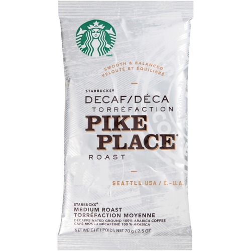 Starbucks Pike Place Roast Medium Coffee - Medium - 2.5 oz - 18 / Box
