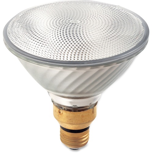 Satco 80-watt Halogen PAR38 Xenon Flood Bulb - 80 W - 120 V AC - 2560 cd - PAR38 Size - Clear - White Light Color - E26SK Base - 1500 Hour - 5030.3°F (2776.8°C) Color Temperature - Dimmable - Energy Saver - 1 Each - Light Bulbs & Tubes - SDNS2259