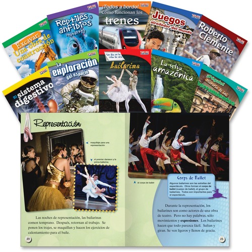 Shell Education TFK 3rd-grade Spanish 10-Book Set 2 Printed Book - Book - Grade 3 - Spanish