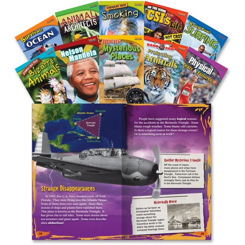 Shell Education TFK Advanced 4th-Grade 10-Book Set 2 Printed Book - 48 Pages - Book - Grade 4 - English