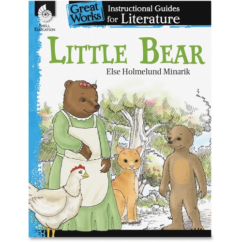 Shell Education Little Bear Instructional Guide Printed Book by Else Holmelund Minarik - 72 Pages - Shell Educational Publishing Publication - 2014 March 01 - Book - Grade K-3 - English