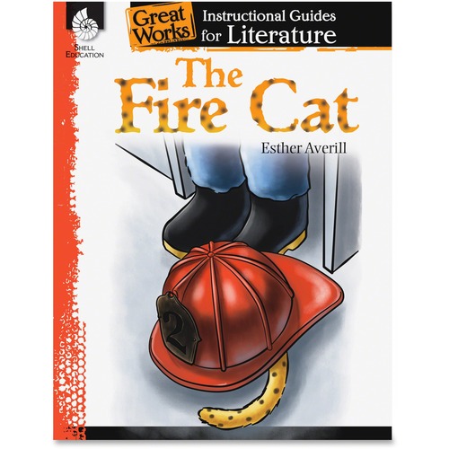 Shell Education The Fire Cat Instructional Guide Printed Book by Esther Averill - 72 Pages - Shell Educational Publishing Publication - Book - Grade K-3