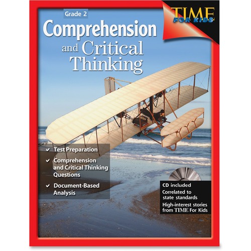 Shell Education Grade 2 Comprehension/Critical Thinking Guide Printed/Electronic Book by Greathouse Lisa. - 112 Pages - Shell Educational Publishing Publication - Book, CD-ROM - Grade 2 - English