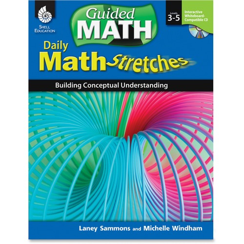 Shell Education 3-5 Daily Math Stretches Guide Bk Printed Book by Laney Sammons, Michelle Windham - 192 Pages - Shell Educational Publishing Publication - 2011 April 01 - Book - Grade 3-5 - English