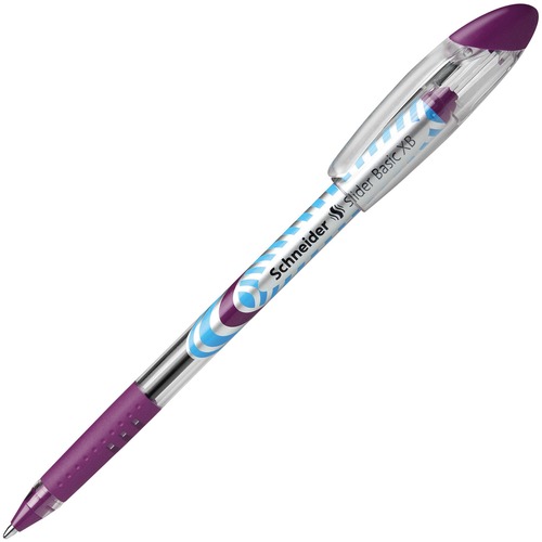 Schneider Slider XB Ballpoint Pens - Extra Bold Pen Point - 1.4 mm Pen Point Size - Purple - Stainless Steel Tip - 10 / Box
