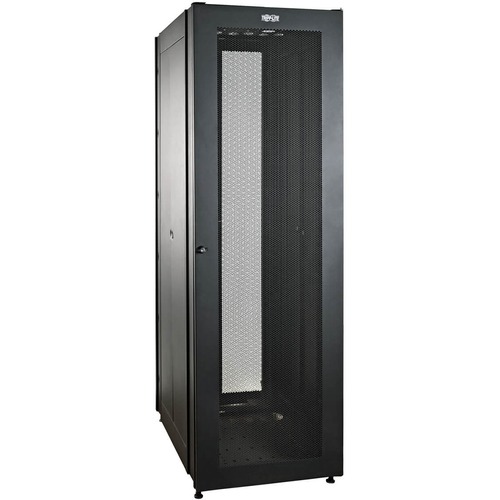 Tripp Lite by Eaton SmartRack 42U Value Series Standard-Depth Rack Enclosure Cabinet with Doors, Side, Top and Bottom Panels - For Server, LAN Switch, PDU - 42U Rack Height29.75" Rack Depth - Black - 1500 lb Dynamic/Rolling Weight Capacity - 2000 lb Stati