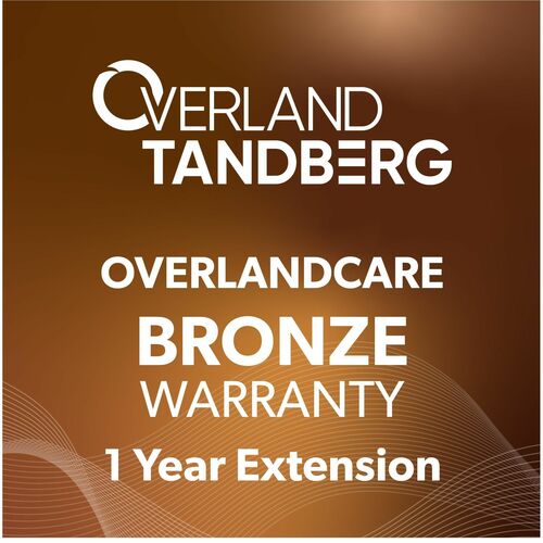 Overland OverlandCare Bronze - Extended Warranty - 1 Year - Warranty - Service Depot - Maintenance - Parts - Electronic, Physical