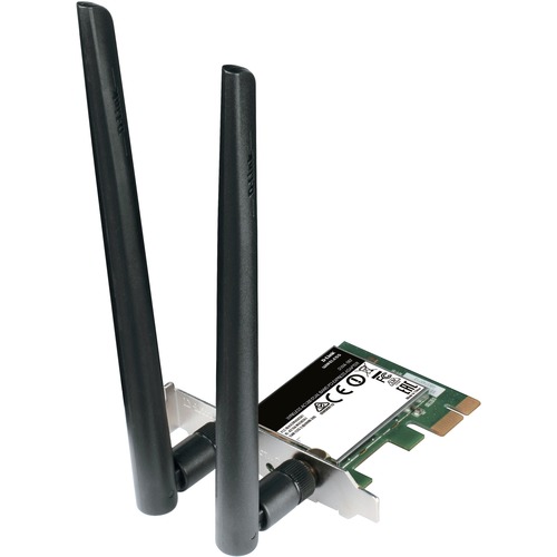 D-Link DWA-582 IEEE 802.11ac Wi-Fi Adapter for Desktop Computer - PCI Express - 1.17 Gbit/s - 2.40 GHz ISM - 5 GHz UNII - Internal - Wireless Routers - DLIDWA582