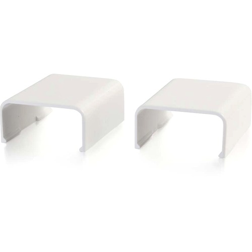 C2G Wiremold Uniduct 2900 Cover Clip - White - Joint Cover - White - 1 - Polyvinyl Chloride (PVC) - TAA Compliant
