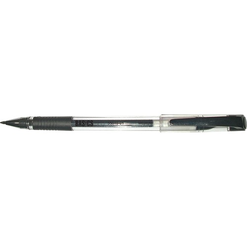 Basics® Gel Stick Pens 0.7 mm Black 12/box - 0.7 mm Pen Point Size - Black Gel-based Ink - 12 / box