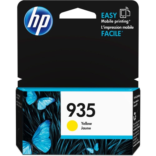 HP 935 (C2P22AN) Original Inkjet Ink Cartridge - Yellow - 1 Each - 400 Pages