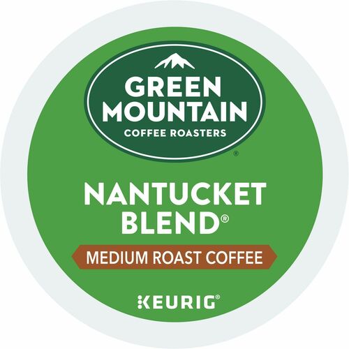 Green Mountain Coffee Roasters® K-Cup Nantucket Blend Coffee - Compatible with Keurig Brewer - Medium - 4 / Carton