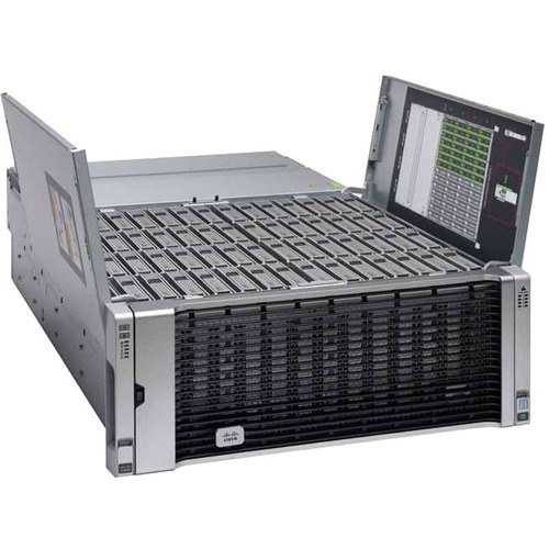 Cisco 4U Rack Server - 2 x Intel Xeon E5-2620 v2 2.10 GHz - 128 GB RAM - 12Gb/s SAS Controller - 2 Processor Support - 512 GB RAM Support - 0, 1, 5, 6, 10, 50, 60 RAID Levels - Gigabit Ethernet - 4 x 1050 W - Redundant Power Supply