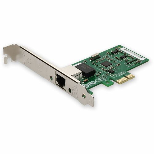 AddOn Dell® 430-4205 Comparable 10/100/1000Mbs Single RJ-45 Port 100m PCIe 2.0 x4 Network Interface Card - PCI Express 2.0 x4 - Intel 82574 - 1 Port(s) - 1 - Twisted Pair - 10/100/1000Base-T - Plug-in Card