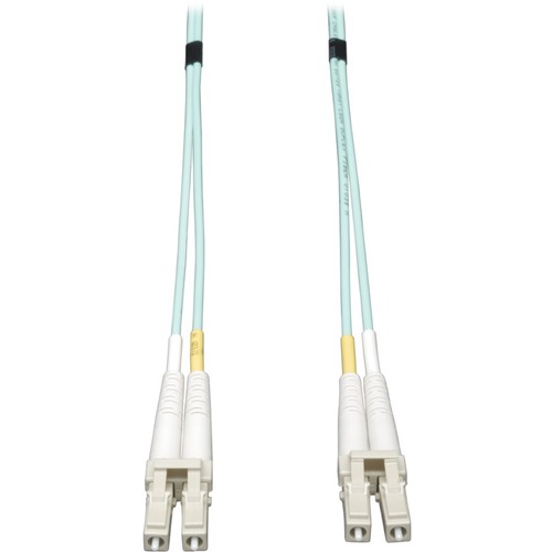 Tripp Lite 4M 10Gb Duplex Multimode 50/125 OM3 Fiber Cable LC/LC Aqua 13ft - LC/LC Aqua 13ft