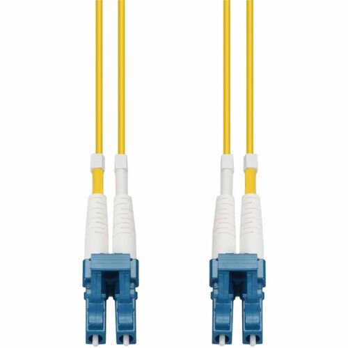 AddOn 15m Single-Mode Fiber (SMF) Duplex LC/LC OS1 Yellow Patch Cable - 100% application tested and guaranteed compatible