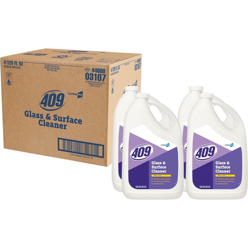 Clorox Commercial Solutions Formula 409 Glass & Surface Cleaner - Spray - 1gal - 4 / Carton - Refill