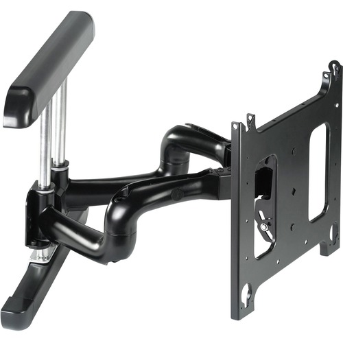 Chief 25" Extension Monitor Arm Wall Mount - For Displays 42-86" - Black - 1 Display(s) Supported - 71" Screen Support - 200 lb Load Capacity