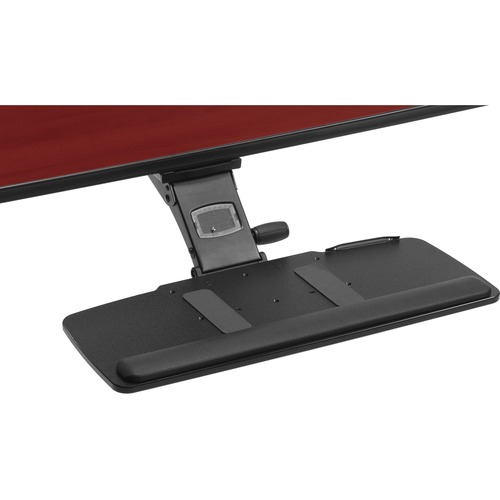 Global Slim Fit Mechanism with HDPE Tray and 2 Mouse Supports - Keyboard/Mouse Platforms & Trays - GLBKPSF02