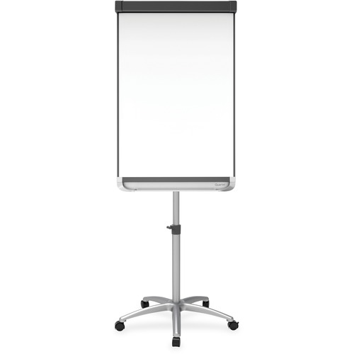 Quartet Prestige 2 Small Magnetic Whiteboard Easel - 24" (2 ft) Width x 36" (3 ft) Height - White Steel Surface - Rectangle - Portable - 1 Each
