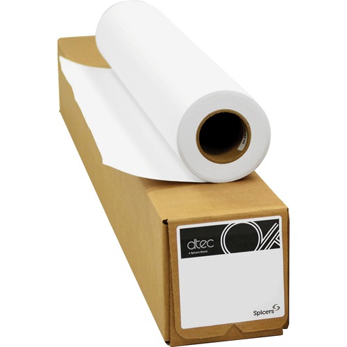 Spicers Paper Aqueous Inkjet Bond Paper - White - 36" x 150 ft - 20 lb Basis Weight - 1 / Roll