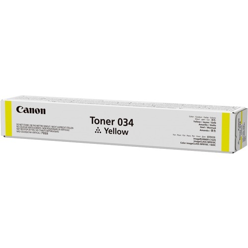 Canon 034 Original Toner Cartridge - Yellow - Laser - 7300 Pages