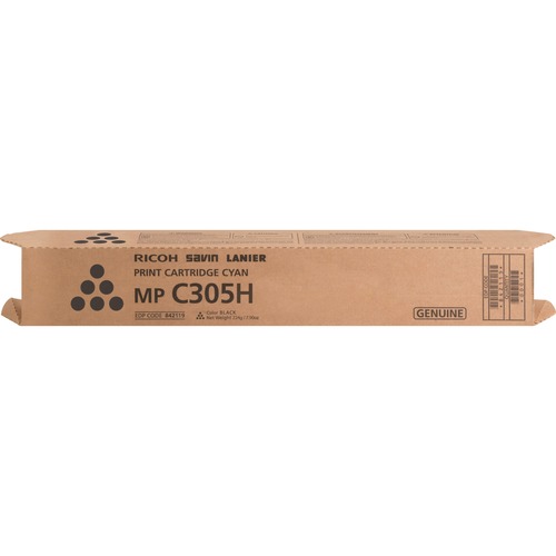 Ricoh Original Laser Toner Cartridge - Black - 1 Each - 12000 Pages