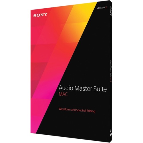 Sony Creative Software Audio Master Suite Mac v.2.0 - Box Pack - 1 User - Mac
