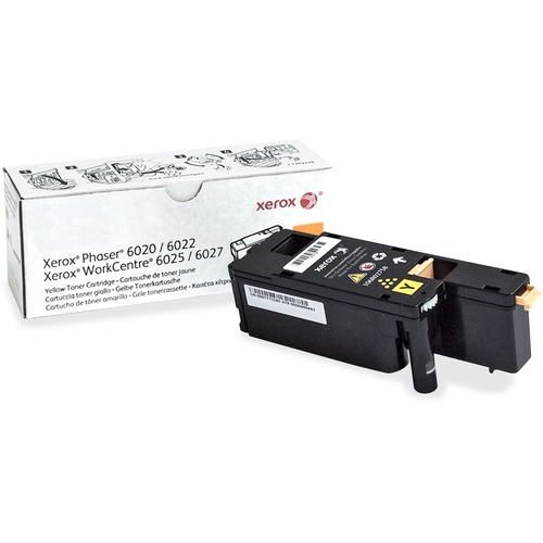 Xerox Original Toner Cartridge - Laser - Standard Yield - 1000 Pages - Yellow - 1 Each - Laser Toner Cartridges - XER106R02758