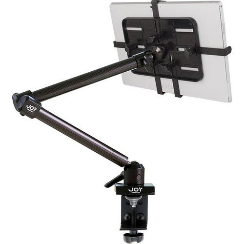 The Joy Factory Unite MNU203 Clamp Mount for iPad, Tablet PC - 7" to 12" Screen Support - Carbon Fiber