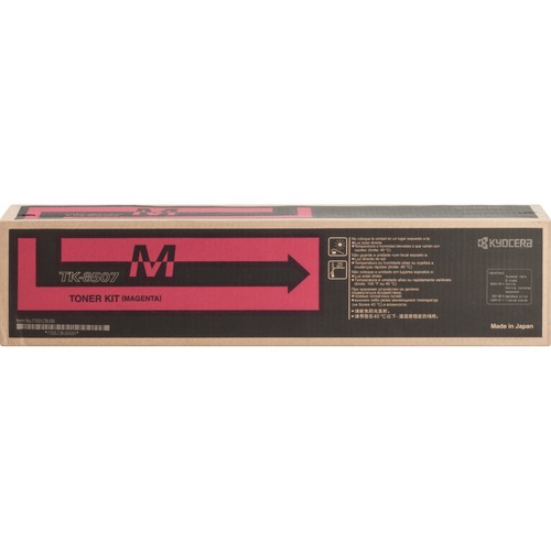Kyocera TK-8507M Original Toner Cartridge - Laser - 20000 Pages - Magenta - 1 Each