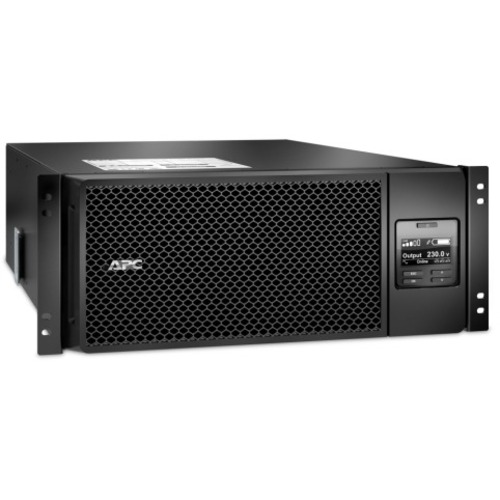 APC by Schneider Electric Smart-UPS SRT 6000VA RM 230V - 4U Rack-mountable - 3 Hour Recharge - 2 Minute Stand-by - 230 V AC Output - Sine Wave - USB