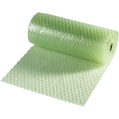 Spicers Cushion Wrap - 12" (304.80 mm) Width x 25 ft (7620 mm) Length - 187.5 mil (4.8 mm) Thickness - Perforated - Light Green - 1Each