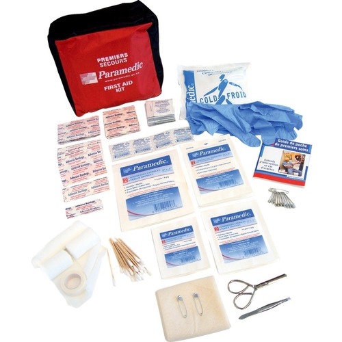Paramedic First Aid Kits & Supplies - 150 x Piece(s) - 27" (685.80 mm) Height x 27.50" (698.50 mm) Width x 4" (101.60 mm) Depth Length - Nylon Case - 1 Each